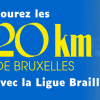 De 20 km door Brussel van de Brailleliga 2022